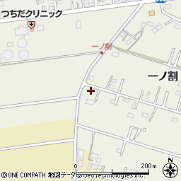 埼玉県春日部市一ノ割1188周辺の地図