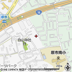 埼玉県上尾市原市3936-8周辺の地図