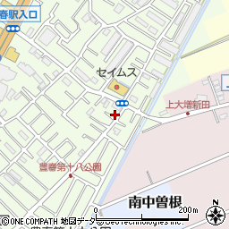 埼玉県春日部市増富359周辺の地図