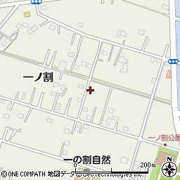 埼玉県春日部市一ノ割1312-2周辺の地図
