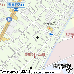 埼玉県春日部市増富364周辺の地図