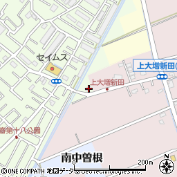 埼玉県春日部市増富596周辺の地図