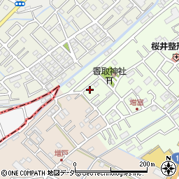 埼玉県春日部市増富68-14周辺の地図
