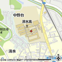 千葉県野田市清水482周辺の地図
