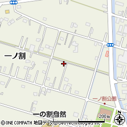 埼玉県春日部市一ノ割1318-1周辺の地図