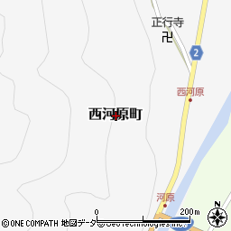 福井県福井市西河原町周辺の地図