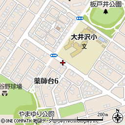大井沢小学校前周辺の地図