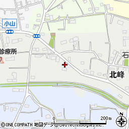 埼玉県坂戸市北峰96周辺の地図