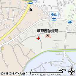 埼玉県坂戸市北峰22周辺の地図