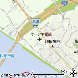 オータヤ靴店周辺の地図