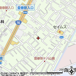 埼玉県春日部市増富367-5周辺の地図