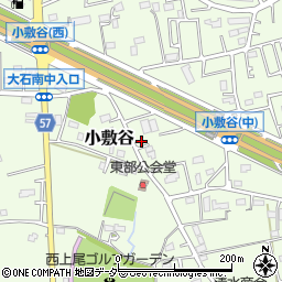 埼玉県上尾市小敷谷573-4周辺の地図