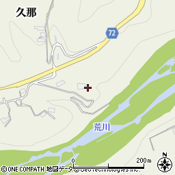 埼玉県秩父市久那3372周辺の地図