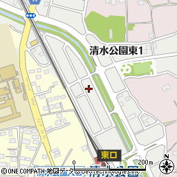 千葉県野田市清水公園東周辺の地図