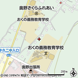 茨城県牛久市久野町674周辺の地図