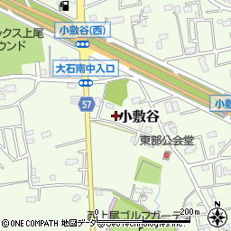 埼玉県上尾市小敷谷496-6周辺の地図