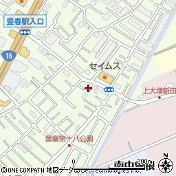 埼玉県春日部市増富357周辺の地図
