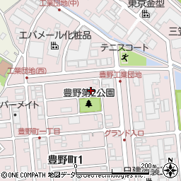 ユニバーサルジャパン周辺の地図