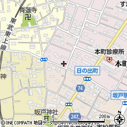 東玉坂戸店周辺の地図