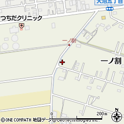埼玉県春日部市一ノ割1273周辺の地図