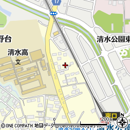 千葉県野田市清水466周辺の地図