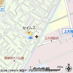 埼玉県春日部市増富405周辺の地図