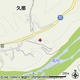 埼玉県秩父市久那3376周辺の地図