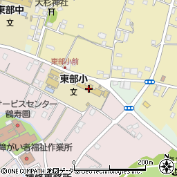 野田市立東部小学校周辺の地図