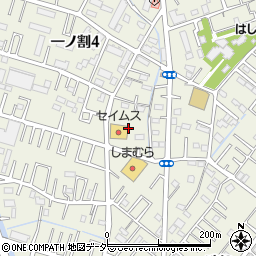 埼玉県春日部市一ノ割4丁目8周辺の地図