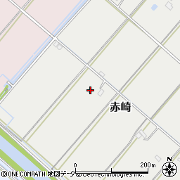 埼玉県春日部市赤崎492周辺の地図