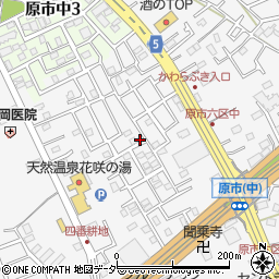 埼玉県上尾市原市631-11周辺の地図