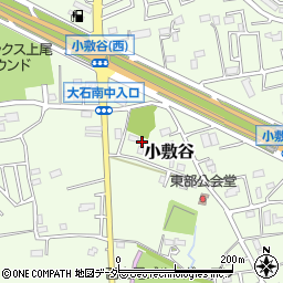 埼玉県上尾市小敷谷496周辺の地図