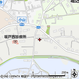 埼玉県坂戸市北峰58周辺の地図
