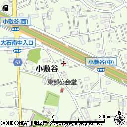 埼玉県上尾市小敷谷575-2周辺の地図