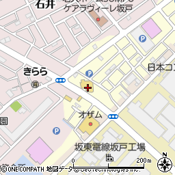 ウエルシア坂戸塚越店周辺の地図