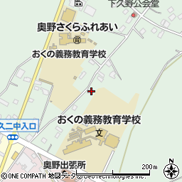 茨城県牛久市久野町673周辺の地図