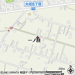 埼玉県春日部市一ノ割1301-2周辺の地図