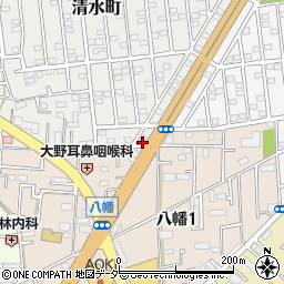 埼玉県坂戸市清水町44周辺の地図