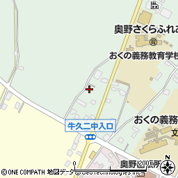 茨城県牛久市久野町999周辺の地図