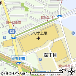 麺処 直久アリオ上尾店周辺の地図
