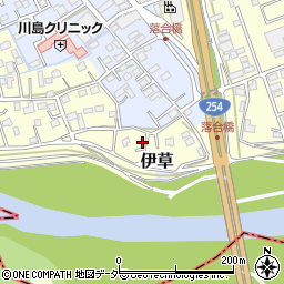 埼玉県比企郡川島町下伊草209-23周辺の地図