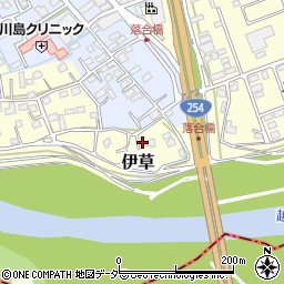 埼玉県比企郡川島町下伊草209-9周辺の地図