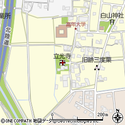 立光寺周辺の地図