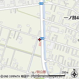 埼玉県春日部市一ノ割774周辺の地図
