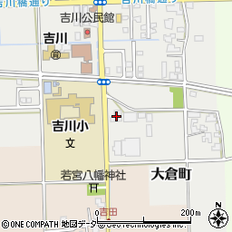 ＪＡ福井県鯖江西周辺の地図