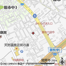 埼玉県上尾市原市630-3周辺の地図