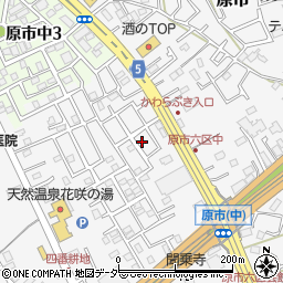 埼玉県上尾市原市630-5周辺の地図