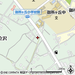 茨城県守谷市立沢1131-6周辺の地図