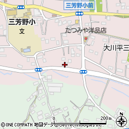 白田　刀剣研師周辺の地図