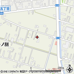 埼玉県春日部市一ノ割687周辺の地図